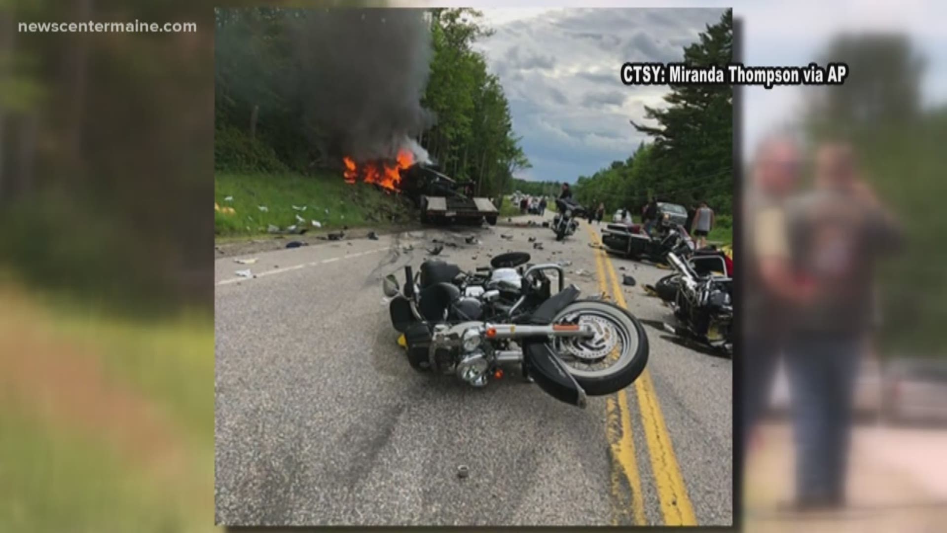 Officials have identified the seven victims of the horrible motorcycle crash in Randolph, New Hampshire. Friday evening’s crash involved a pick-up truck hauling a trailer that collided with a group of 10 bikers on a remote highway in northern New Hampshire.