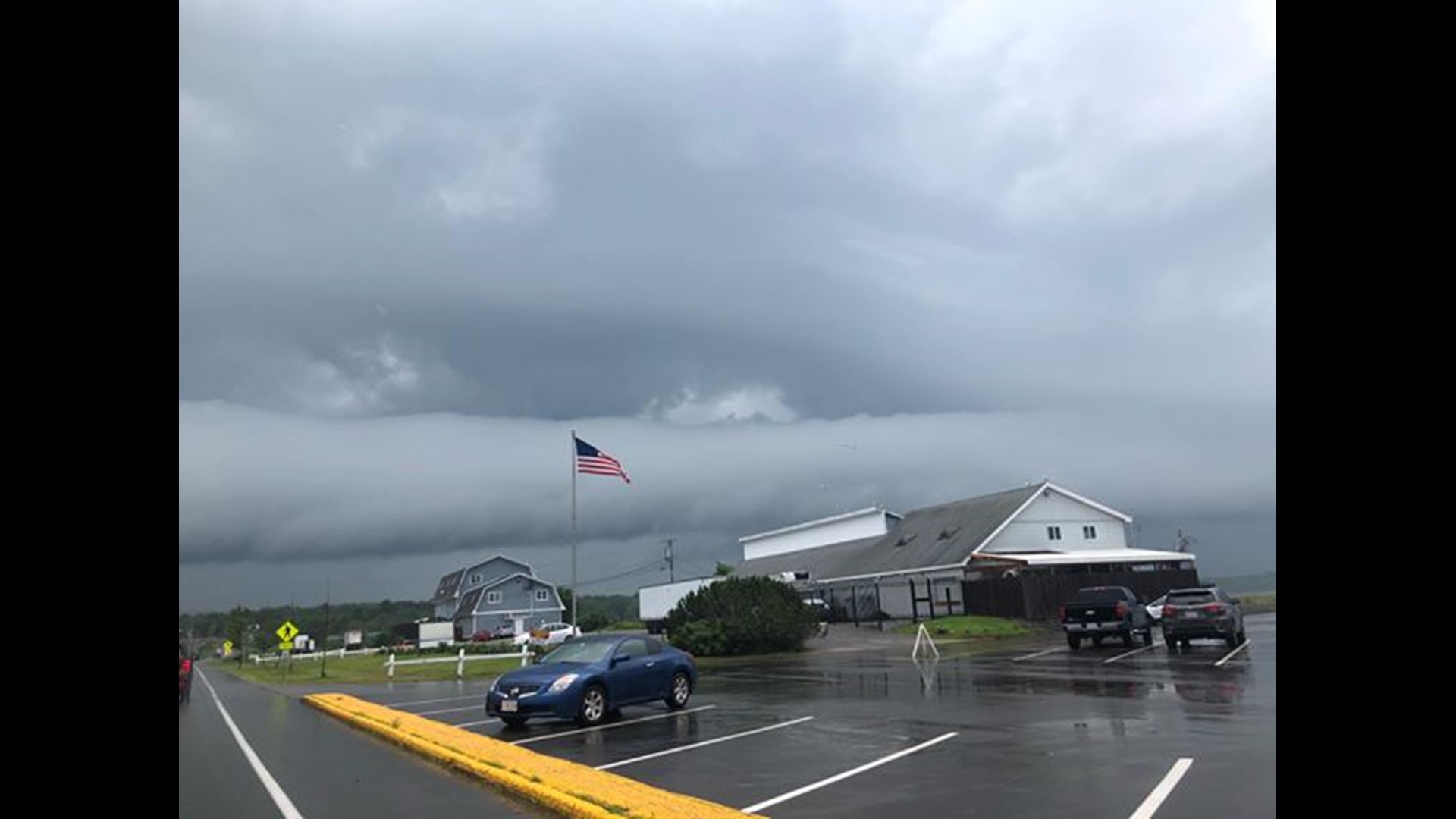 Viewer photos of storm damage and clouds across Maine