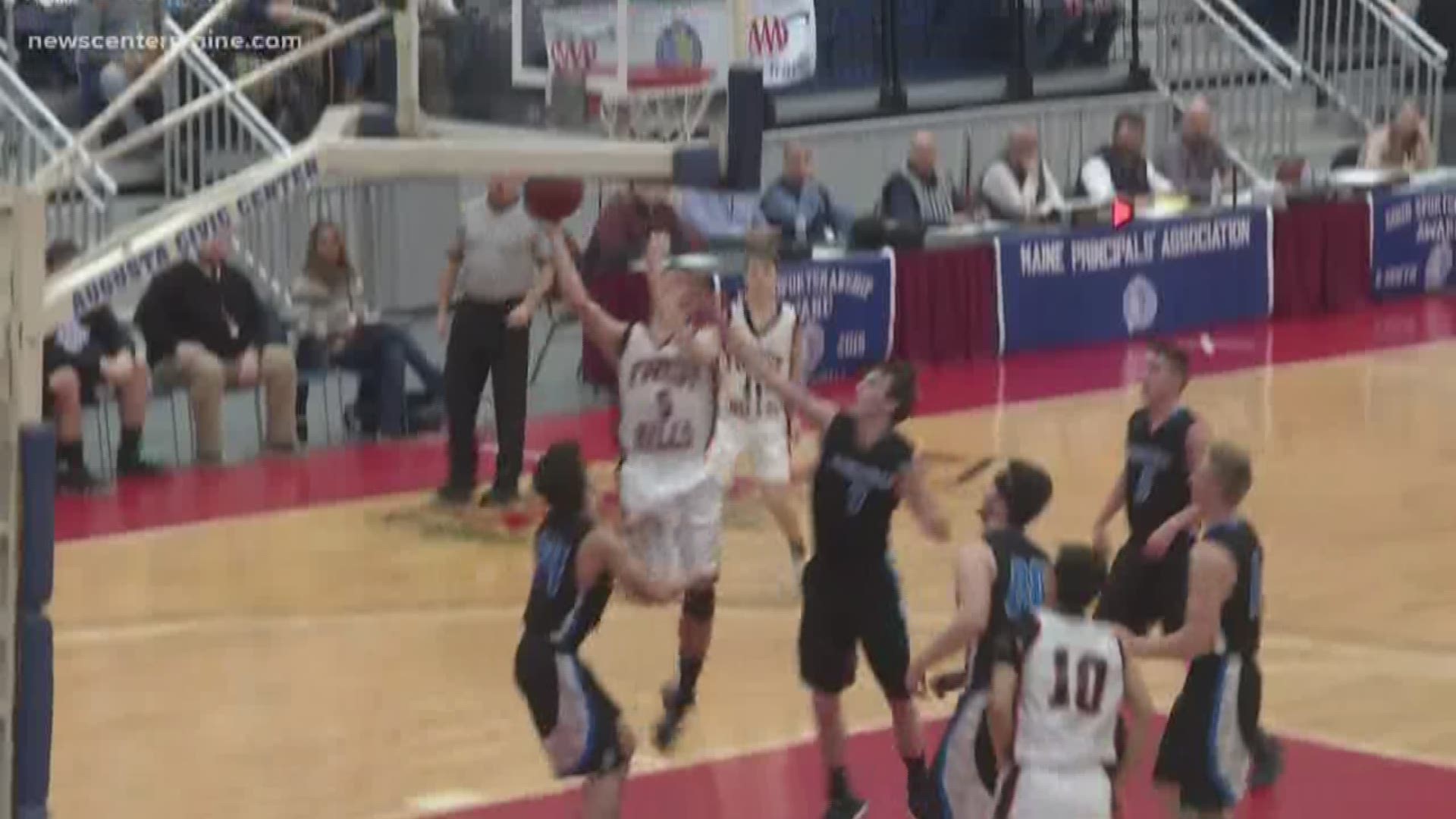 Deering took down Bangor in girls' high school basketball Wednesday evening.