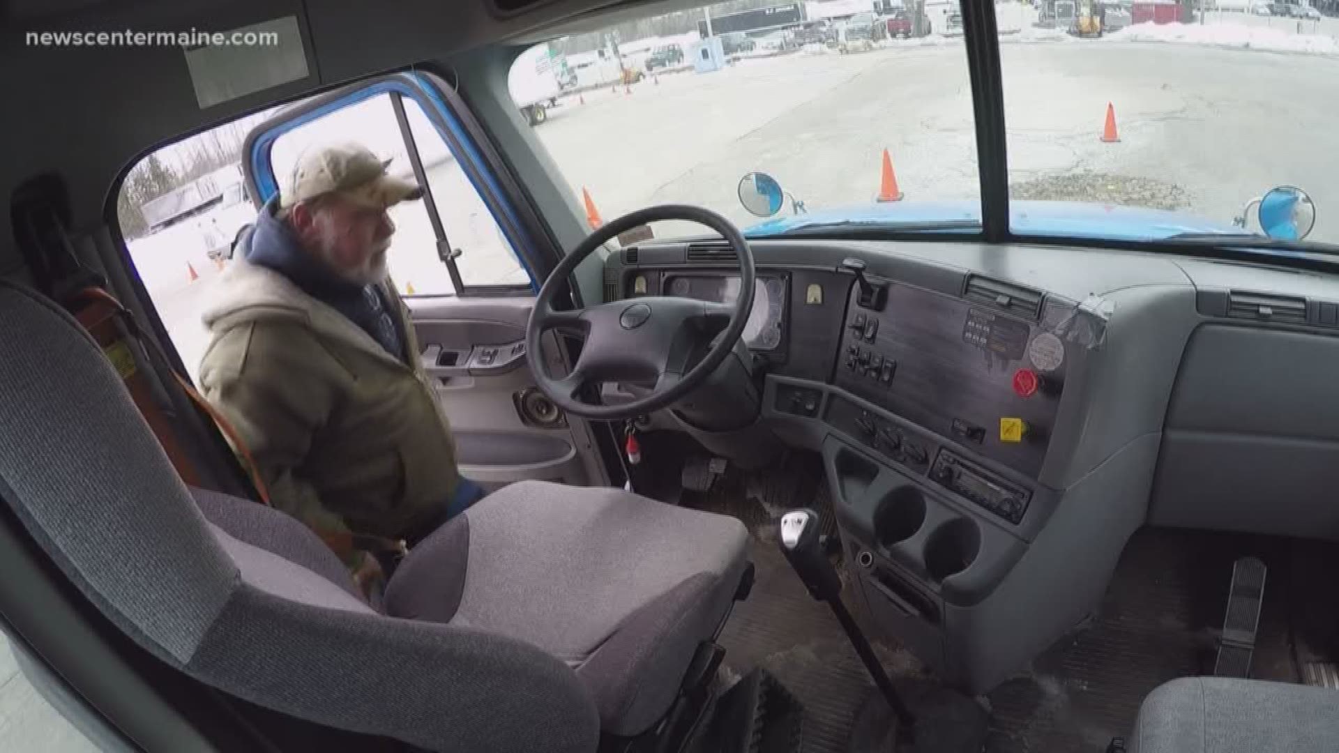 High demand for truck drivers.