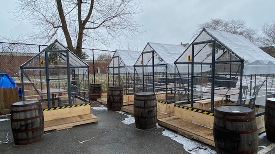 Maine restaurants get creative amid winter outdoor dining