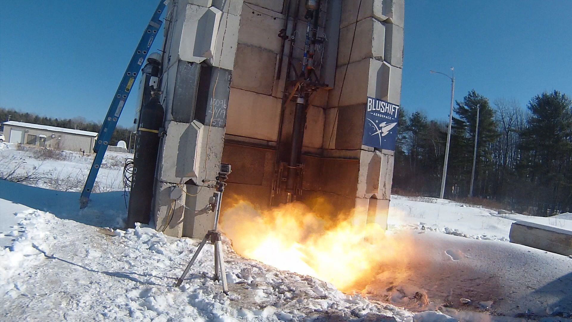 Blushift is testing a type of environmentally friendly rocket fuel.