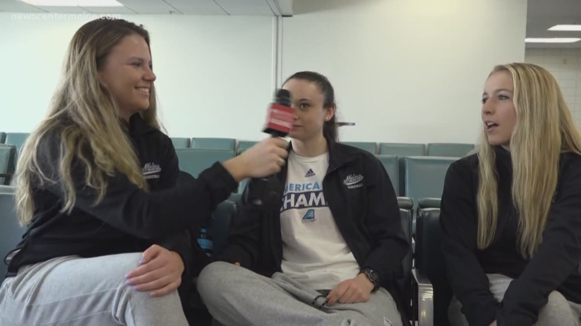 The Black Bears have some laughs ahead of tournament play.