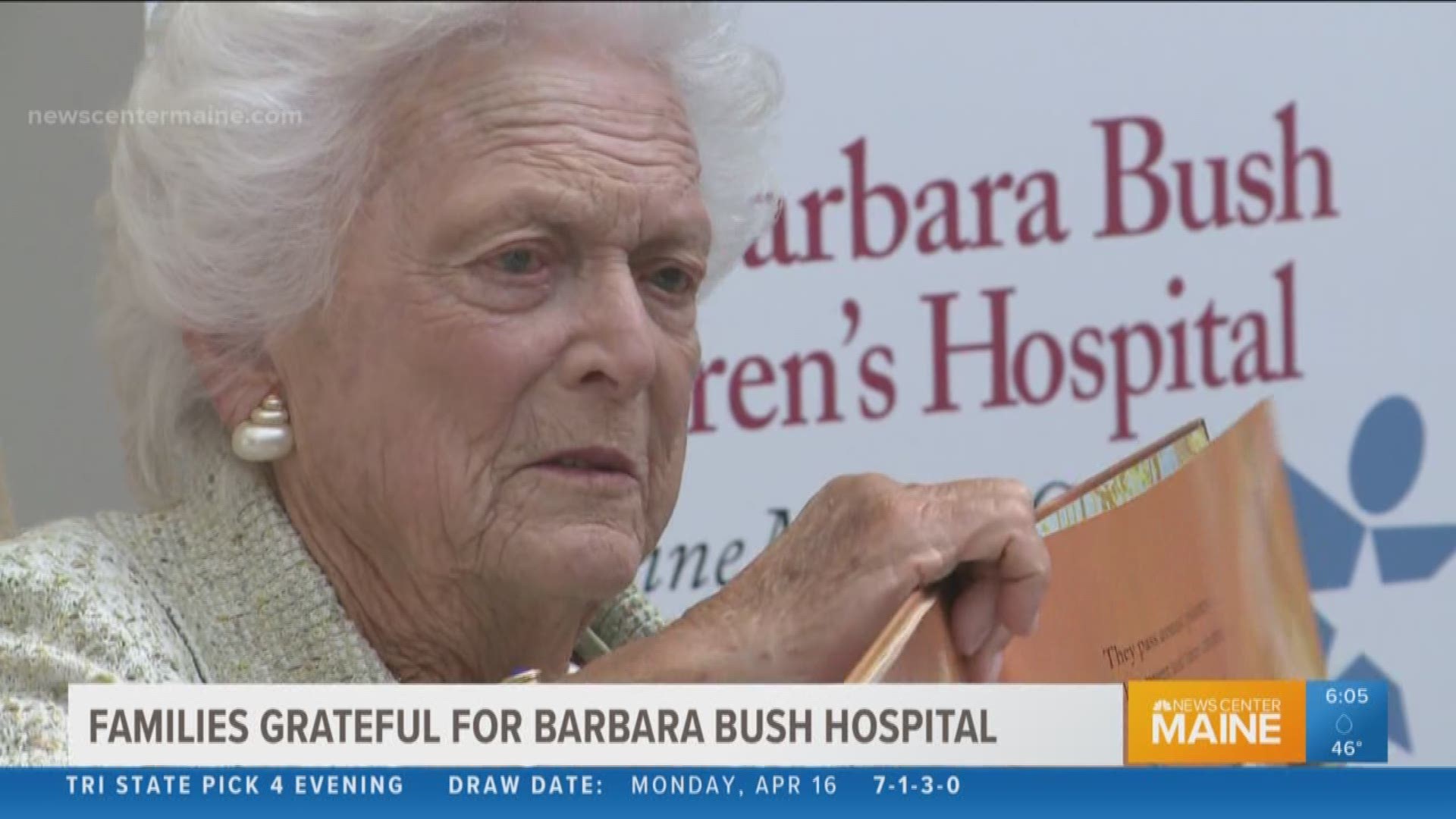 Mainers at Barbara Bush Hospital react to news of Barbara Bush's failing health