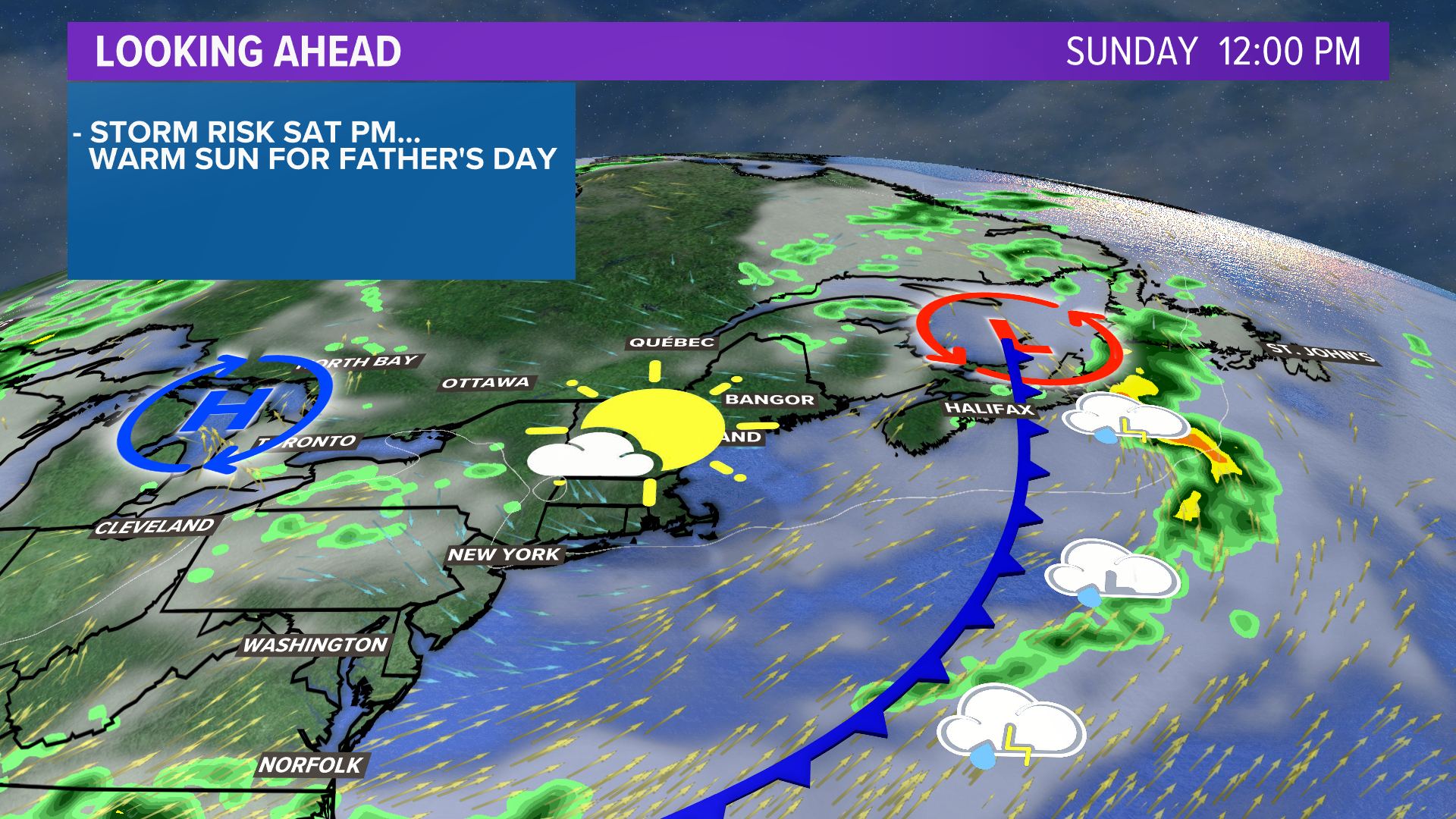 A few strong storms possible in Maine on Saturday | newscentermaine.com