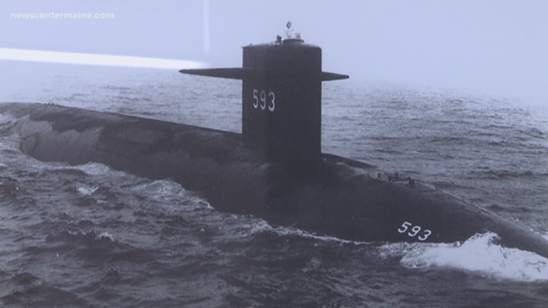 A memorial for the U.S.S. Thresher nuclear submarine, which sank off the coast of New England 55 years ago, will be installed at Arlington National Cemetery.
