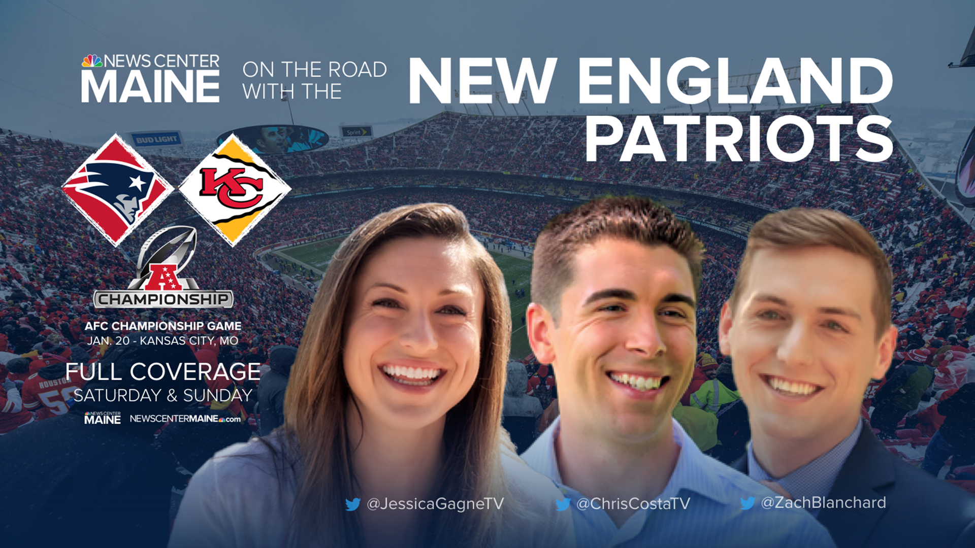 Jess Gagne, Zach Blanchard & Chris Costa are headed to Kansas City!