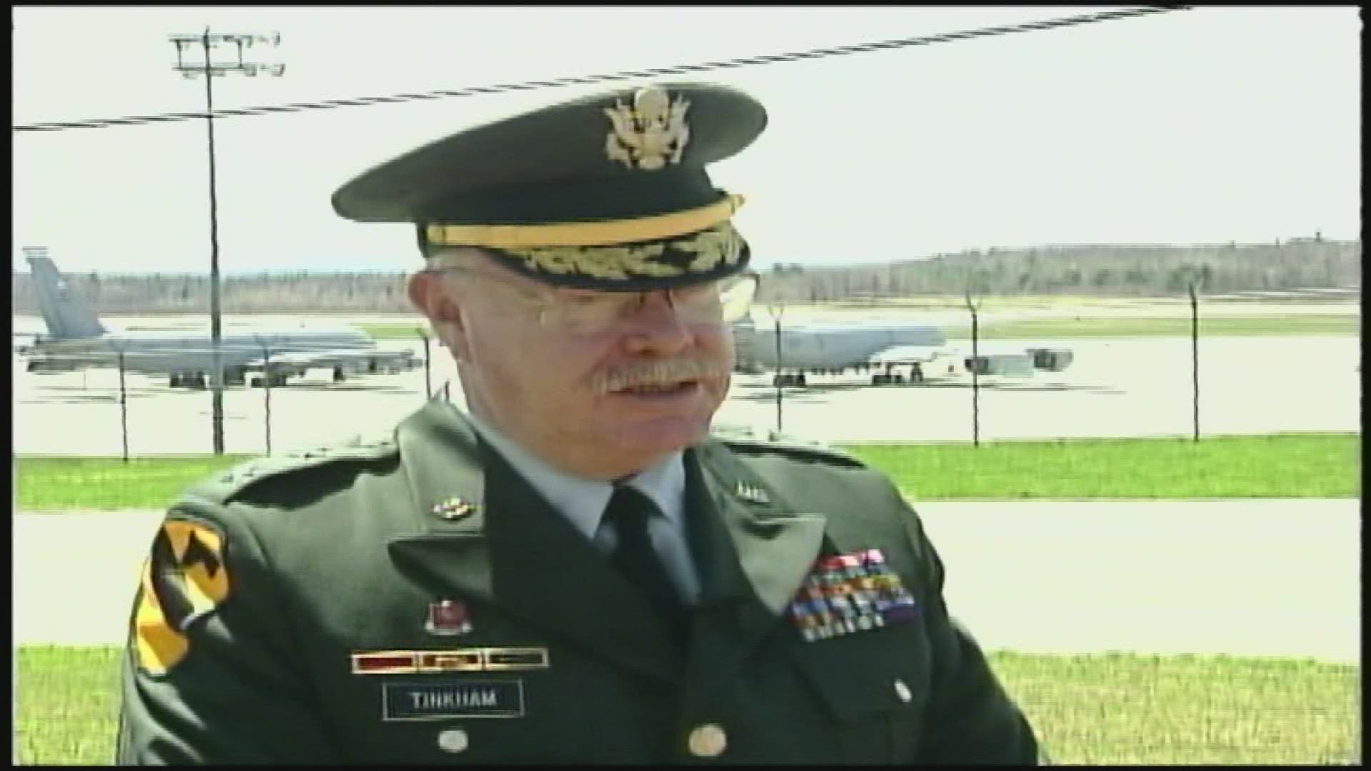 Major General Joseph E. Tinkham died Friday after a long battle with caner.