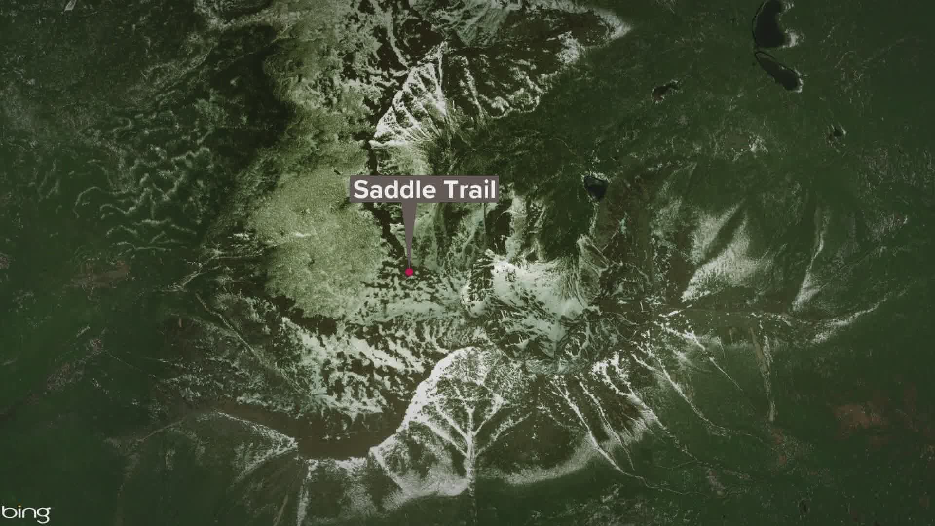 The 55-year-old man from Lewiston fell on Saddle Trail inside the great basin of Katahdin.