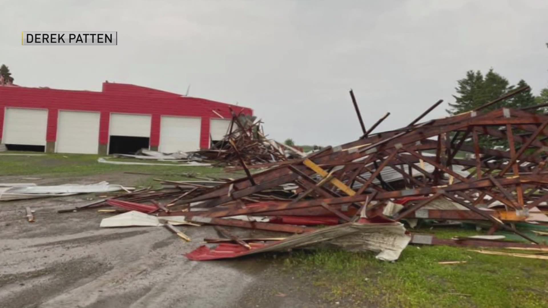 There have been three tornado-warned storms in just a matter of days with a lot of damage left behind.