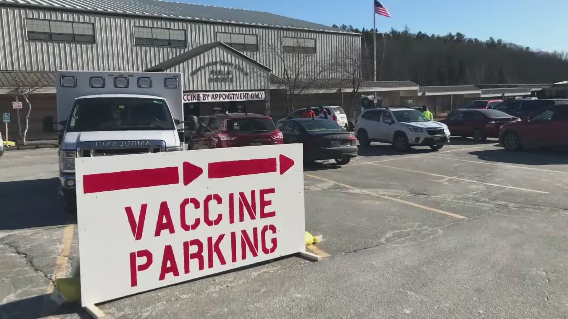 Mainers in category 1-B are currently eligible to receive the Covid-19 vaccine, but some say they experienced long lines and a cold wait at EMMC on Saturday.