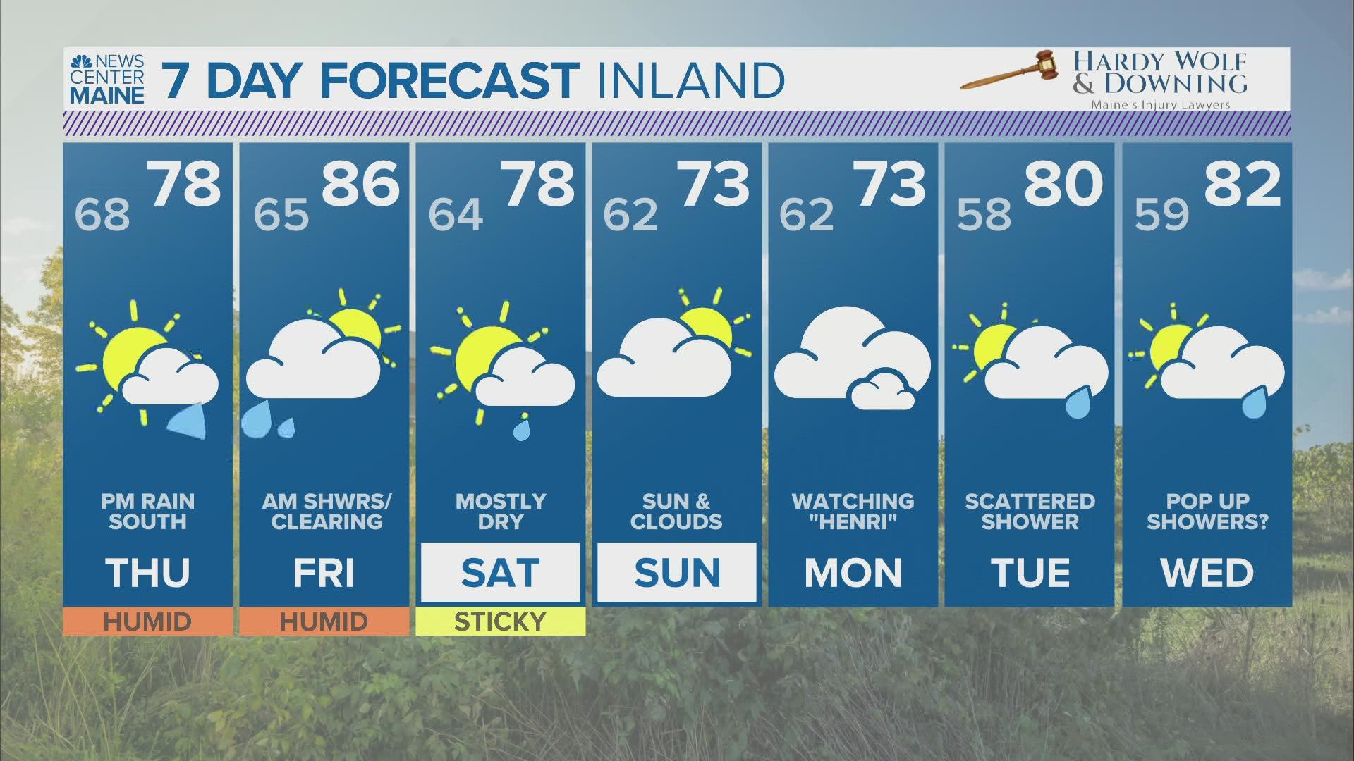 Updated Daily Maine Local Weather Forecast from NEWS CENTER Maine