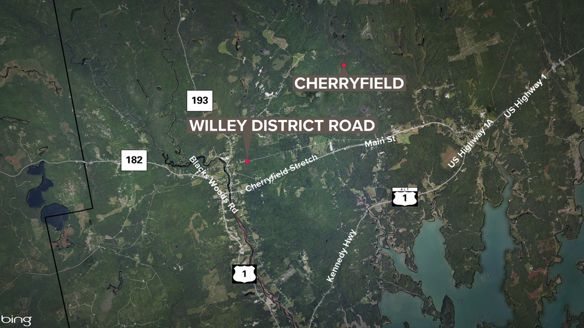Deputy hit headon in Cherryfield, State Police investigate