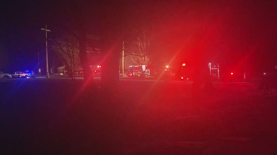 Accident near corner of Newell and Huston Road in Gorham