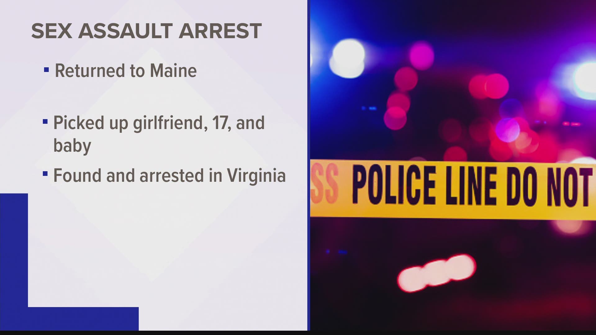 Maine man arrested after being found with missing 17-yr-old girl and her  11-month-old child