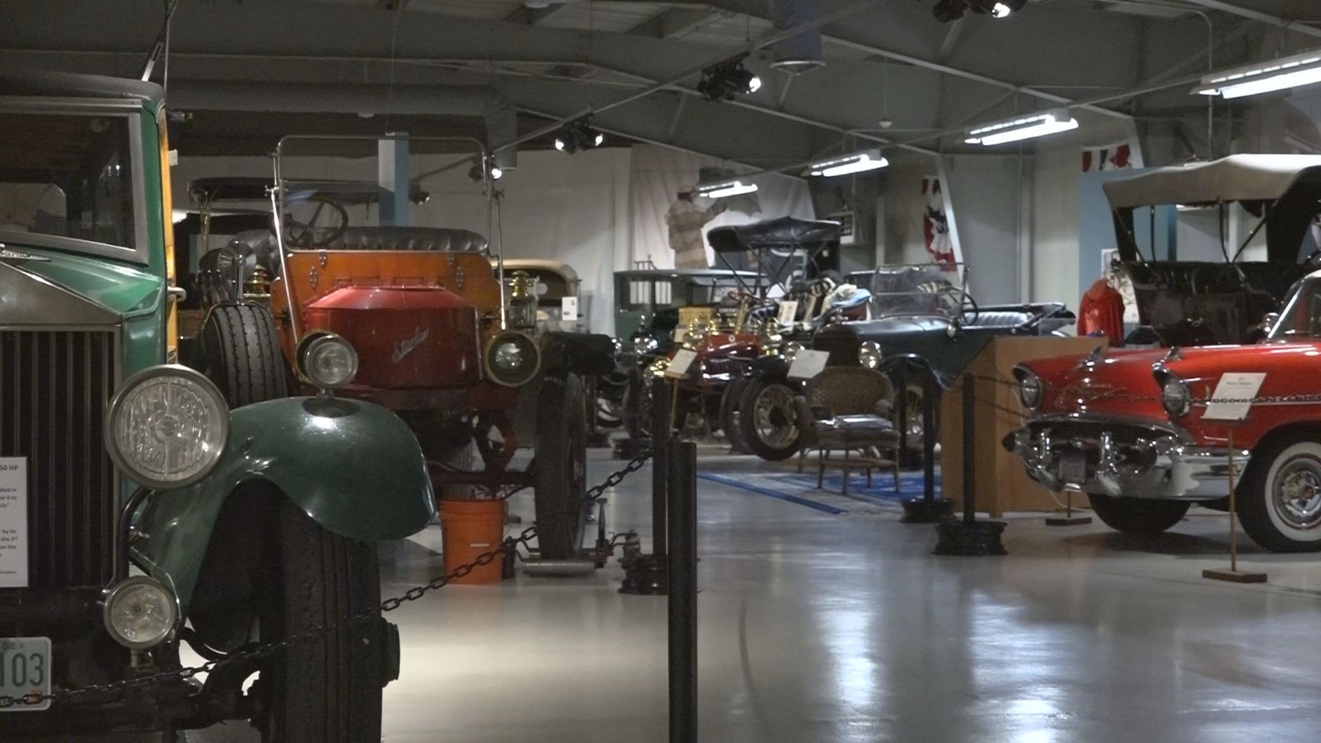Seal Cove Auto Museum is offering a chance to touch the displays