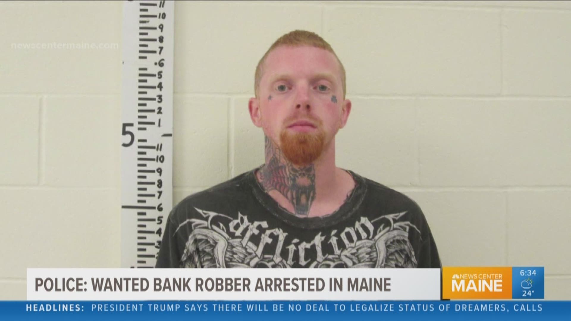 Wanted Bank Robber From Massachusetts Arrested In Maine ...