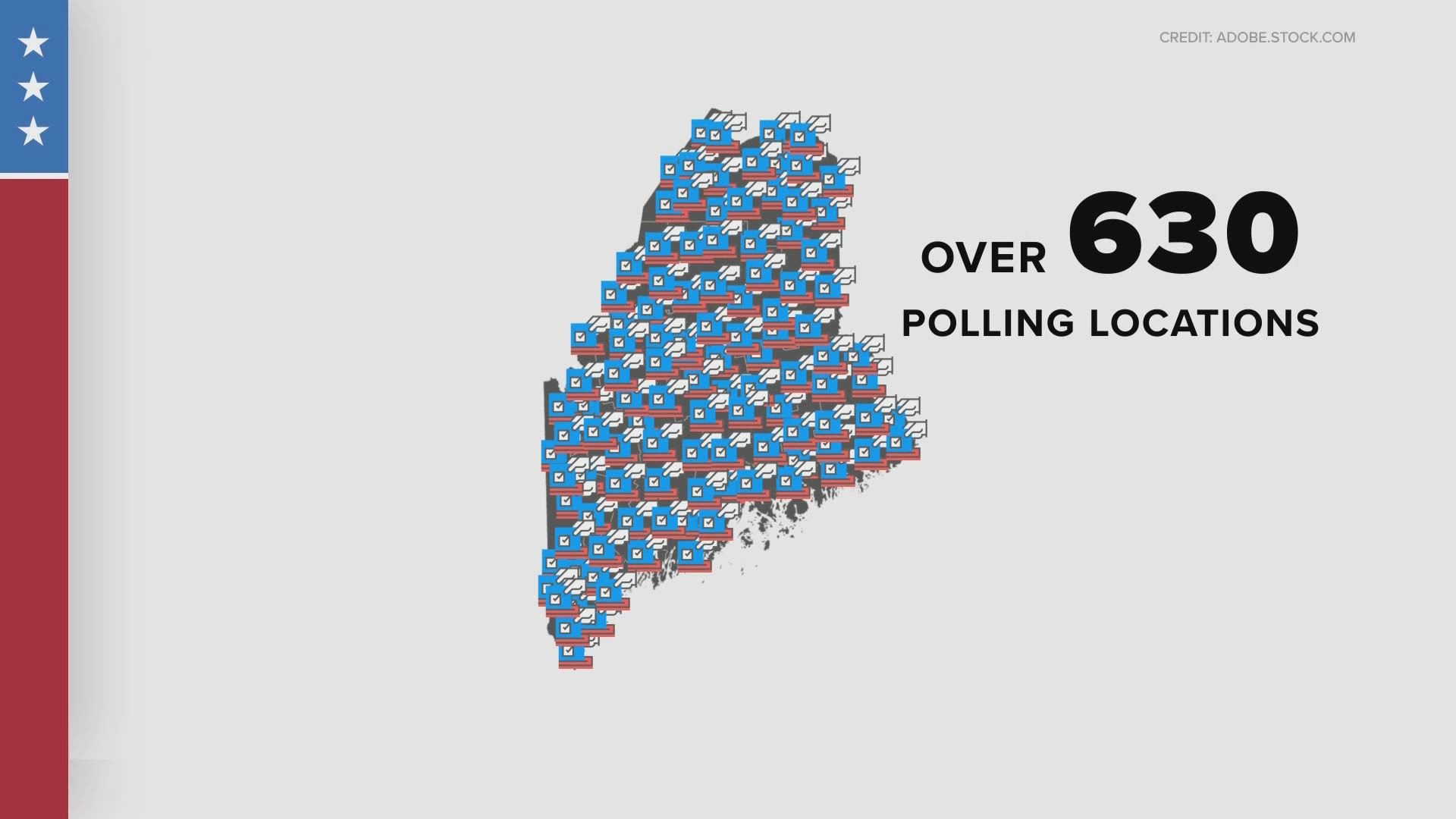 The ongoing pandemic has made some changes to polling locations around Maine.
