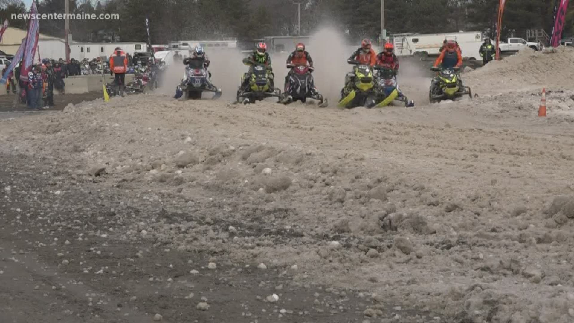 For the past five years Snocross racing has come to Bangor full of speed and racing. Despite coronavirus concerns, the event continued for being an outdoor event.