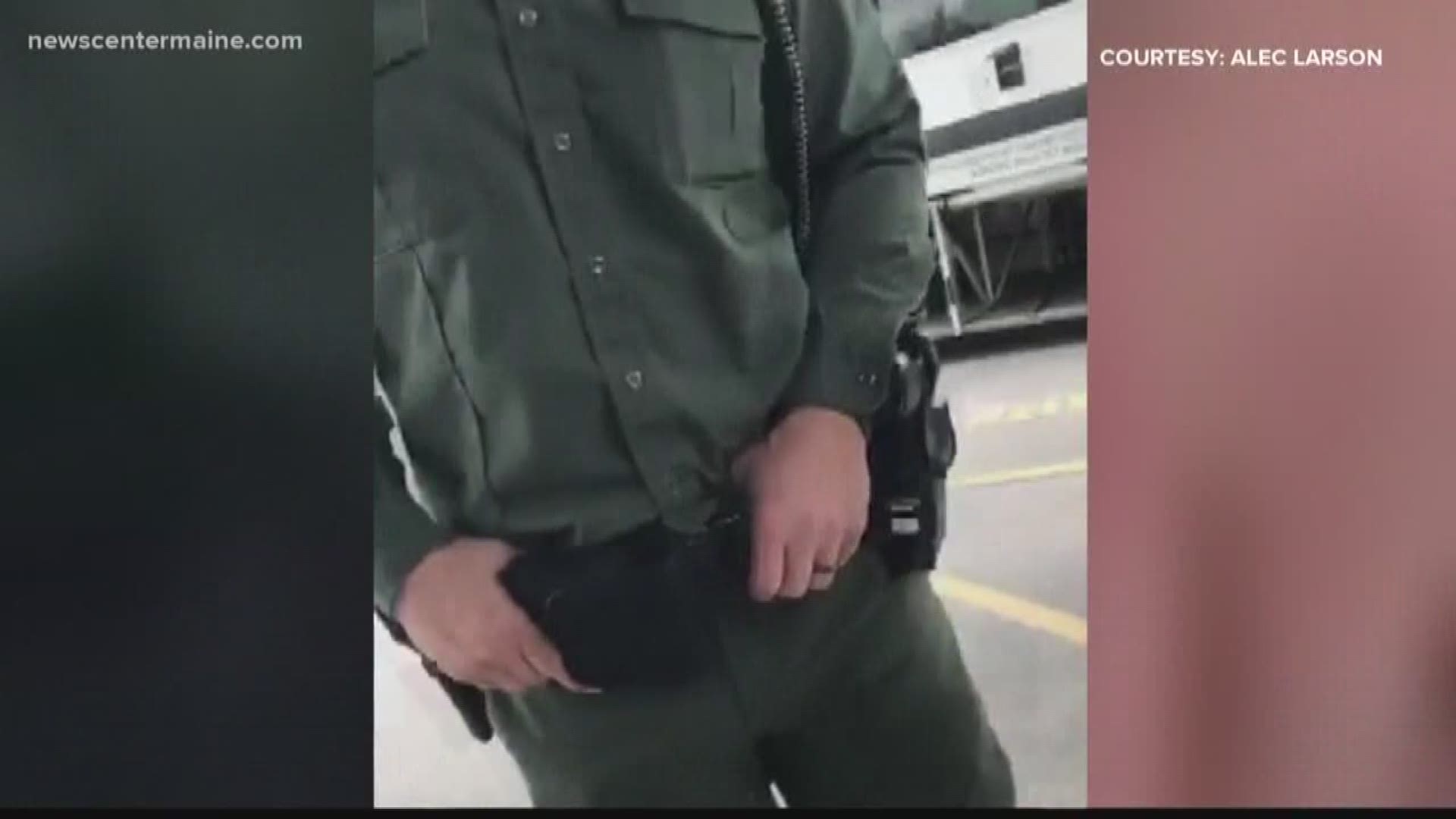NOW: Border Patrol checks at Bangor bus station