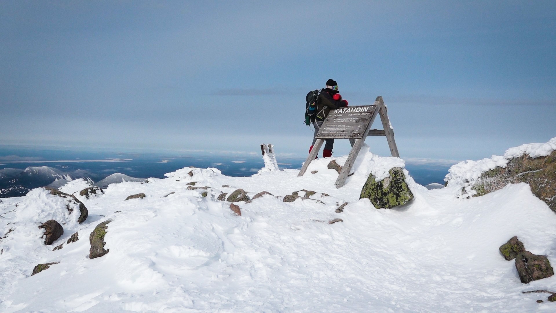 The effort is far worth the view. A winter summit of Katahdin is a labor of love and perseverance.
