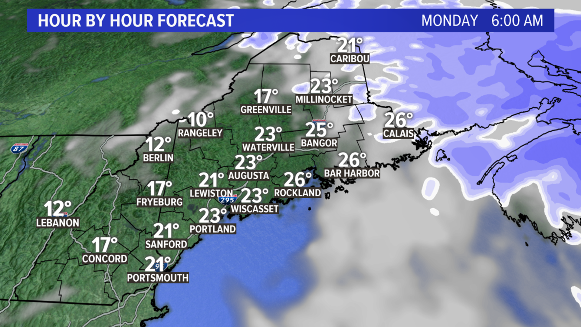 Quick snow storm on track for Sunday evening in Maine | newscentermaine.com