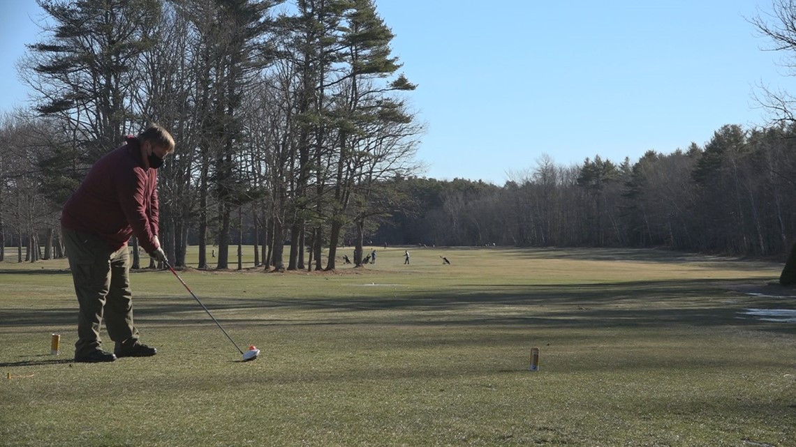 Mere Creek golfers enjoyed a day on the links to ring in 2021