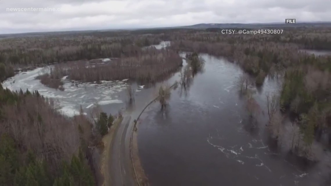National Weather Service in Caribou issues flood warning for the area