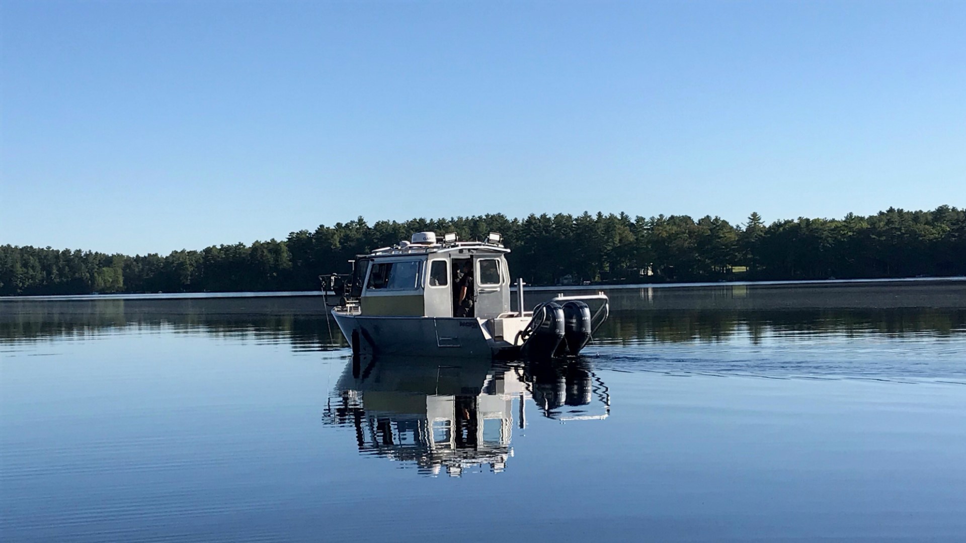 Emergency crews have been looking for Timothy Clauge from Nottingham, N.H., since he left for a midnight paddle on Watchic Lake in Standish and didn't return.