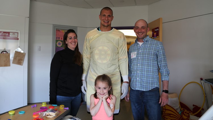 Gronk Fulfills Wish In Melrose