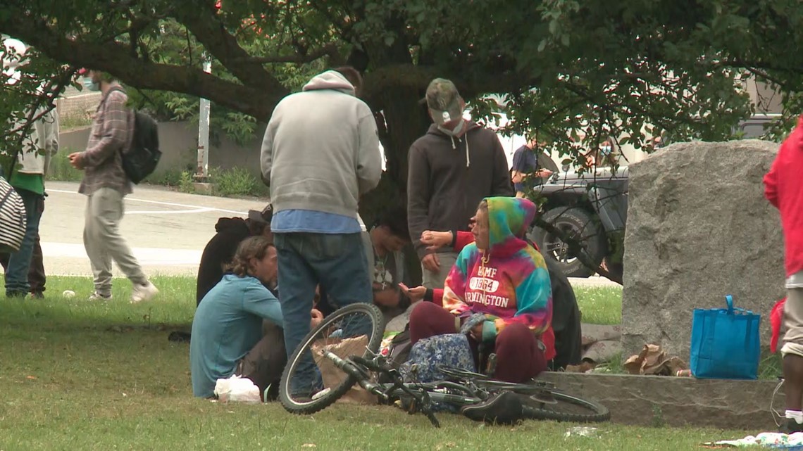 Portland, Maine hears complaints about trash, needles and crowds