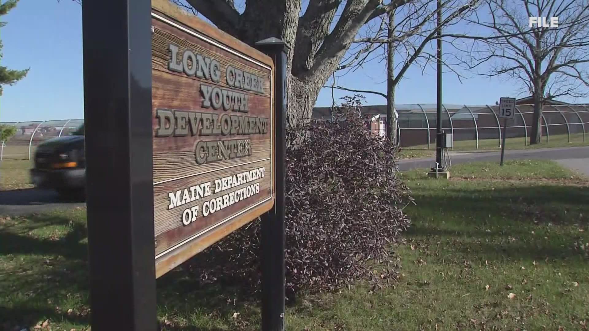 The Maine Department of Corrections says all coronavirus test results from residents and staff at the Long Creek Youth Development Center came back negative.