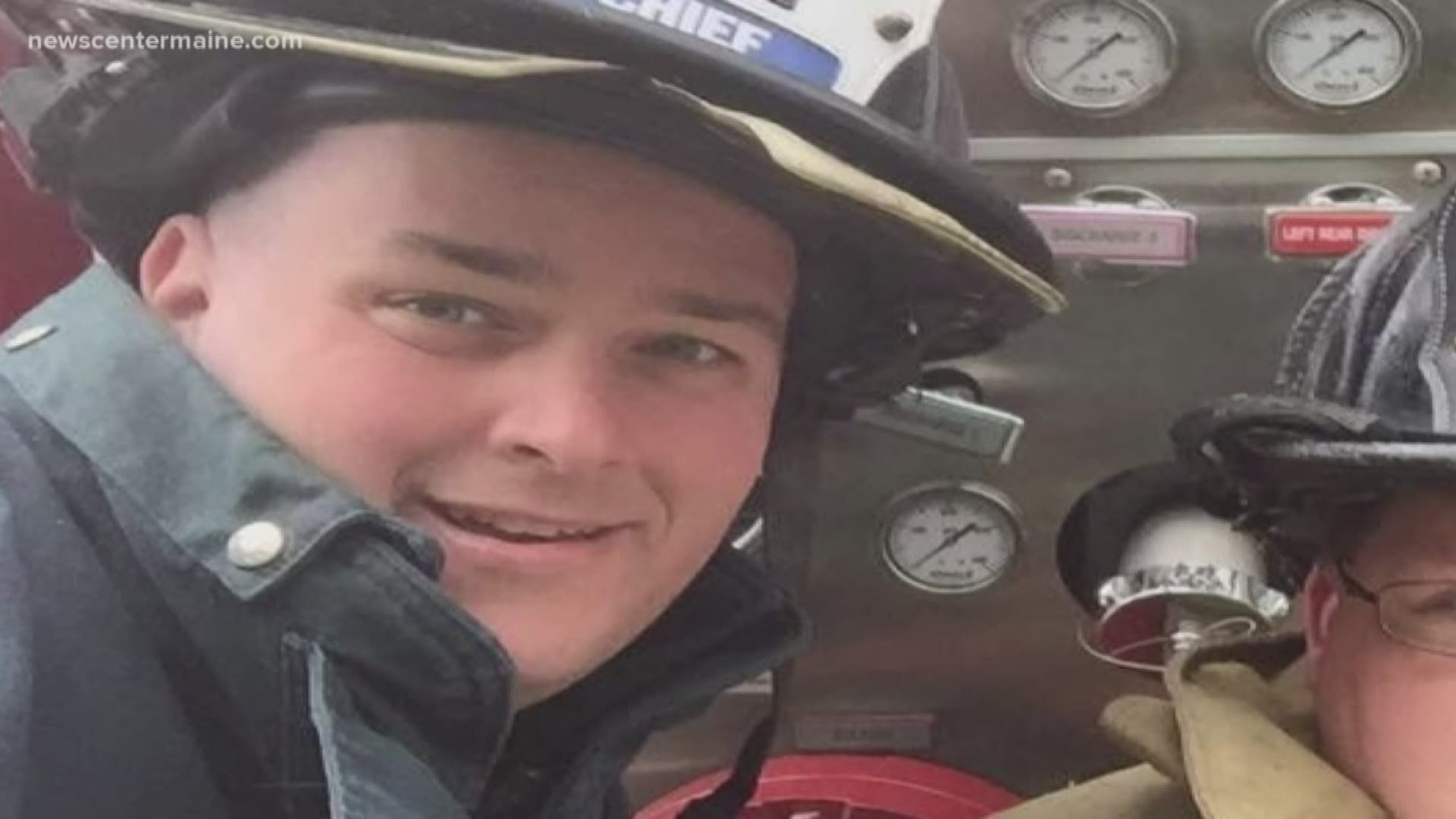 The Sebago community is rallying around firefighter Tim Smith, who has severe heart disease and requires a transplant.