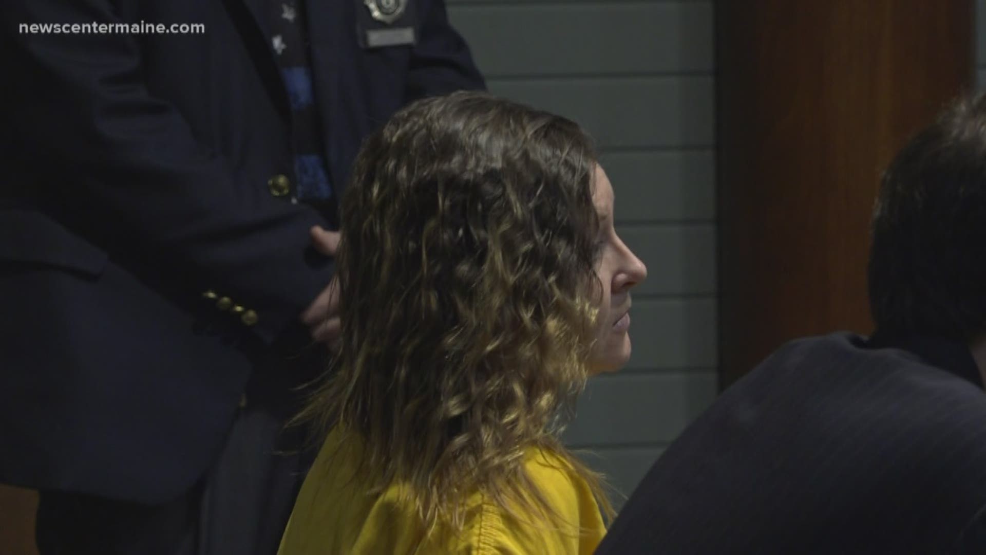 Woman charged in Owls Head murder pleads not guilty