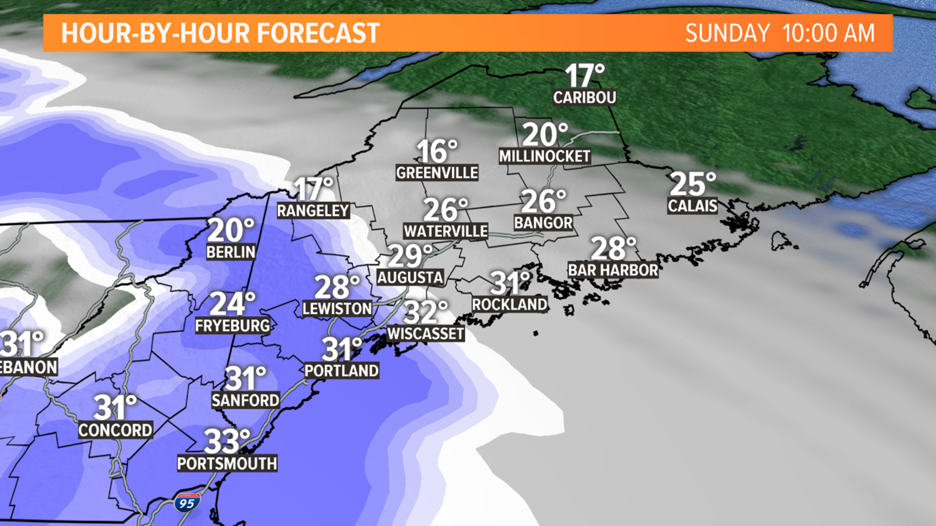 Next Round of Snow on Sunday | GUTNER BLOG | newscentermaine.com