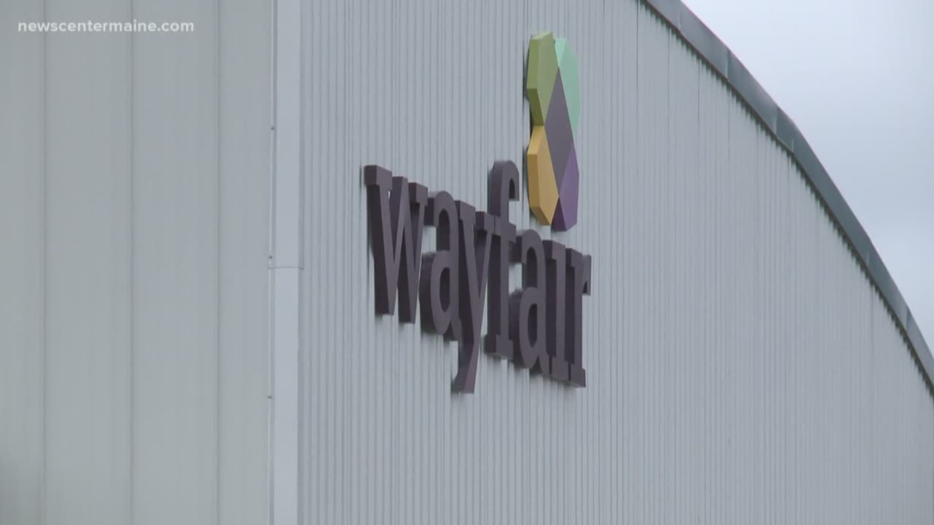 Employees of Wayfair hold walkout.
