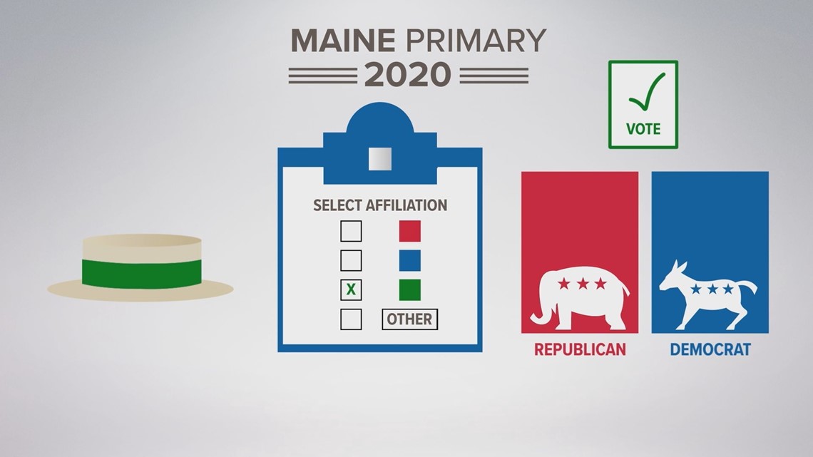 If you're a registered 'Green Independent' and want to vote in Maine's