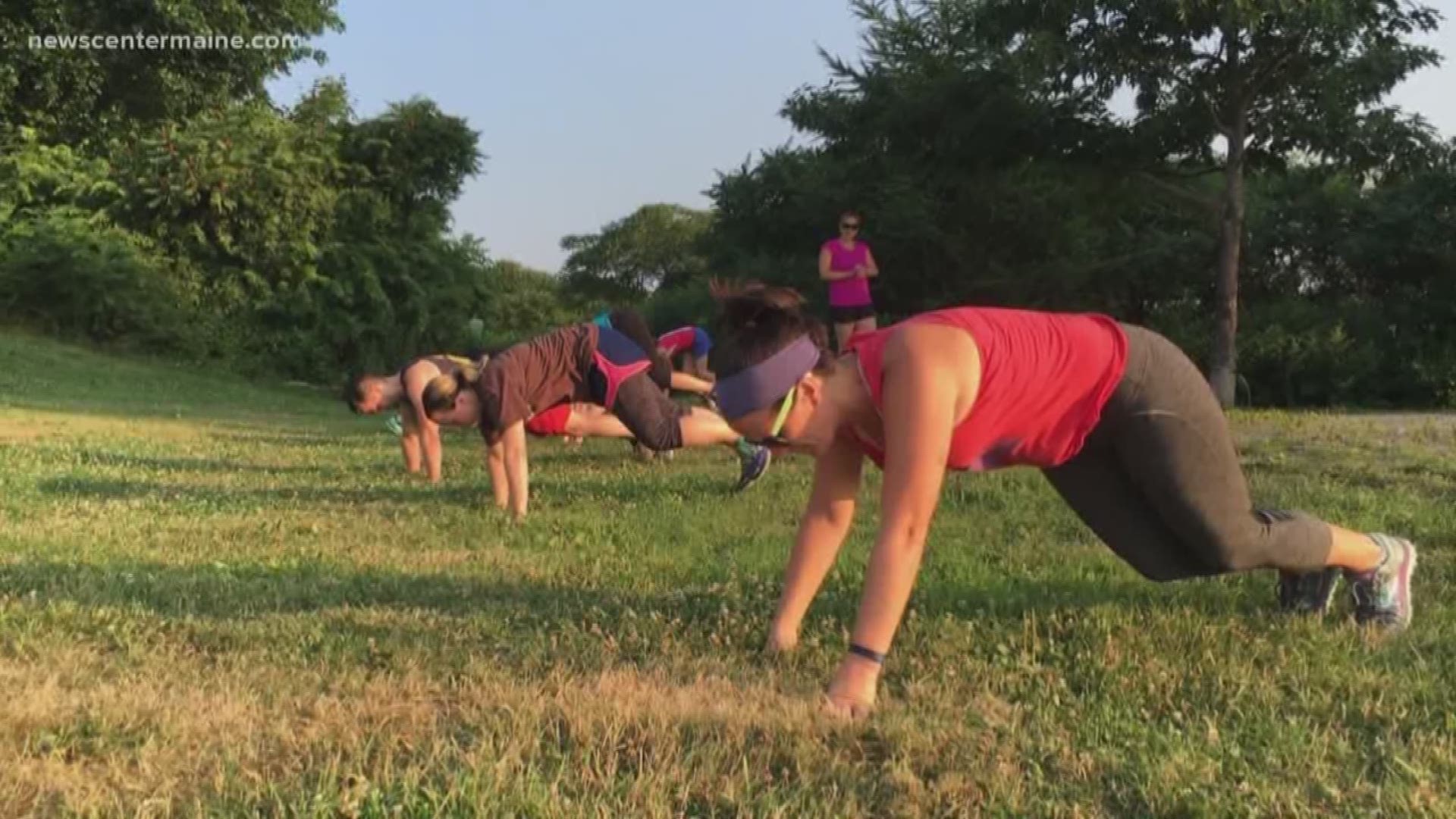From full moon paddles to boot camp in the grass, Shannon Bryan with FitMaine.com has her picks for working out outside.