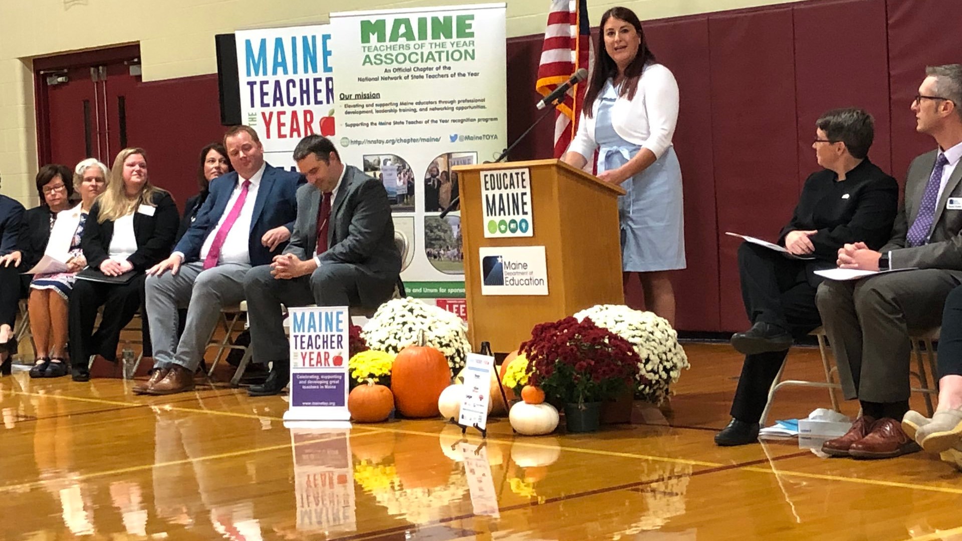 Gorham Teacher wins Maine's 2020 teacher of the year