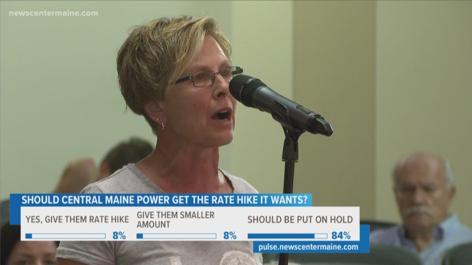 The first public hearing for CMP's rate increase drew dozens of angry Mainers.