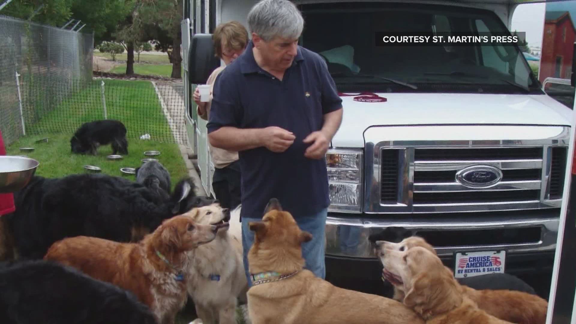 Author David Rosenfelt & his wife have taken on the challenge of providing a home to dozens of dogs.