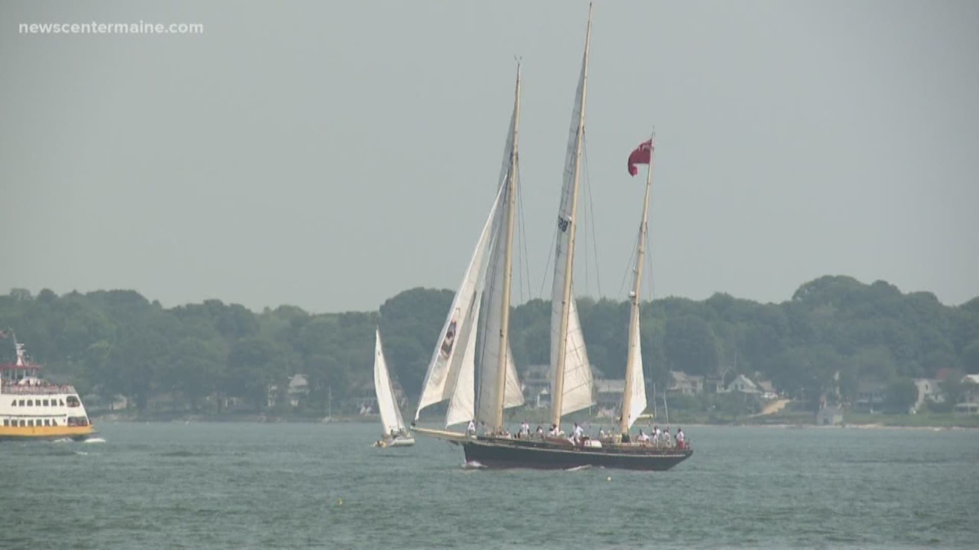 Tall Ships Maine brought together 8 teenagers from Maine and 8 teenagers from Bermuda for a week-long sail.