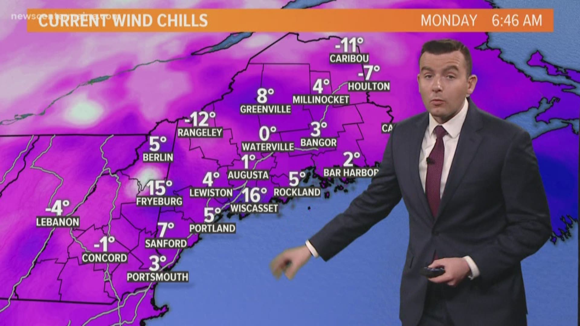 NEWS CENTER Maine Weather Video Forecast updated on Monday January 20 at 7am