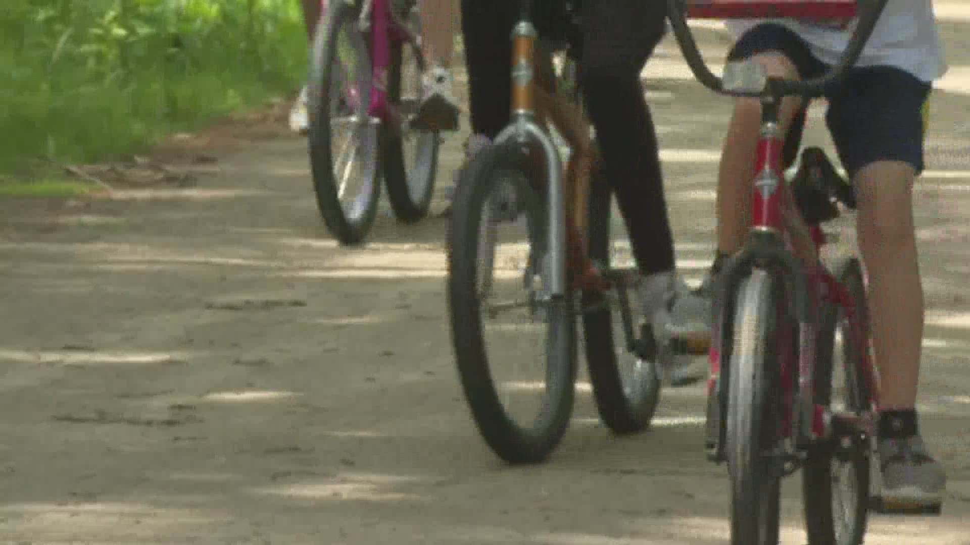 The program aims to teach Mainers about bike safety and mechanics, as well as provide them with a refurbished bicycle and some equipment including a helmet and lock.
