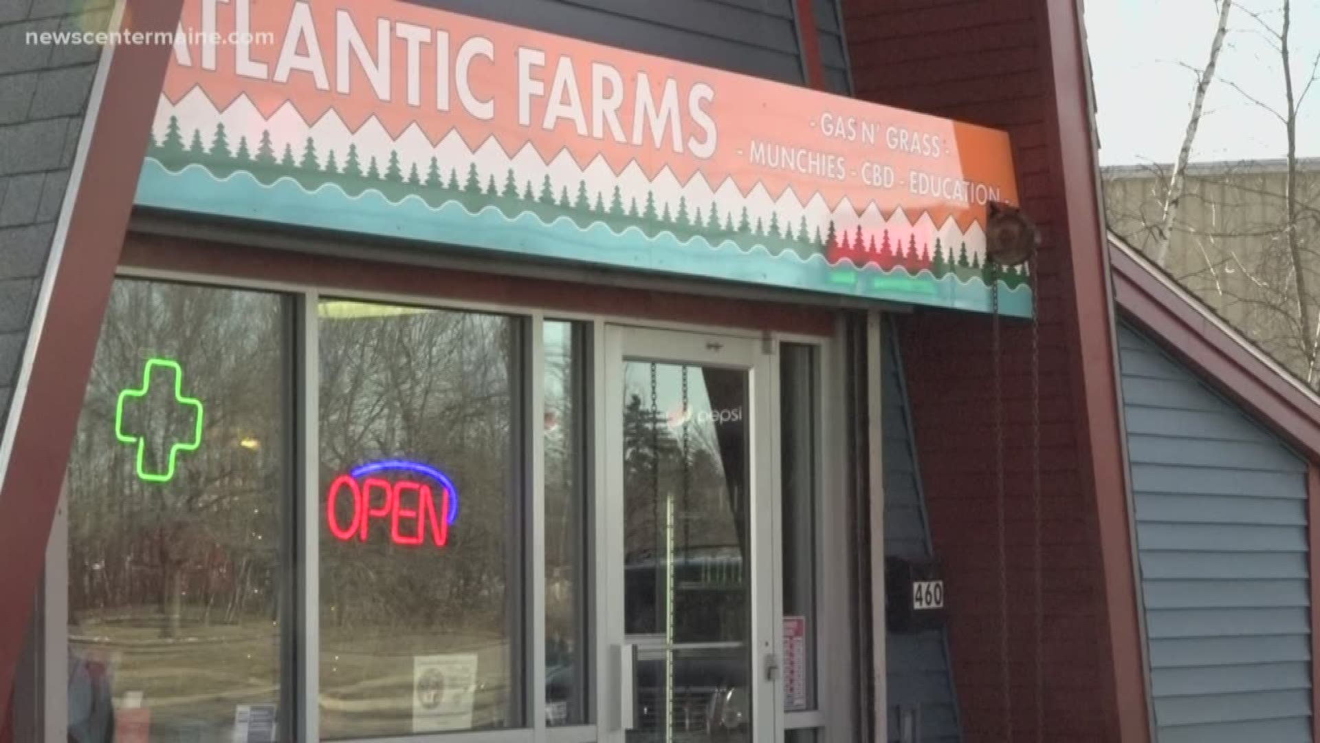 Maine's first 'gas and grass' store opens