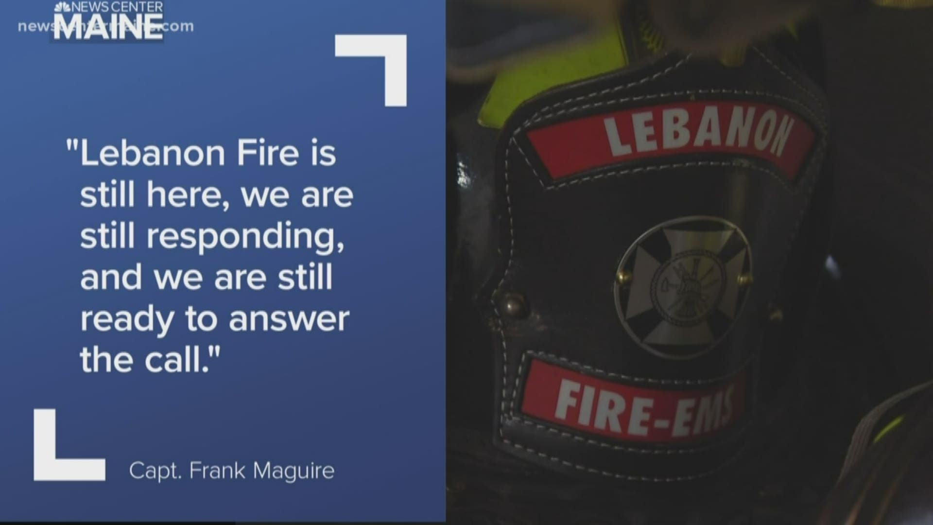 Lebanon Fire Chief, Dep. Chief placed on leave as town launches outside investigation