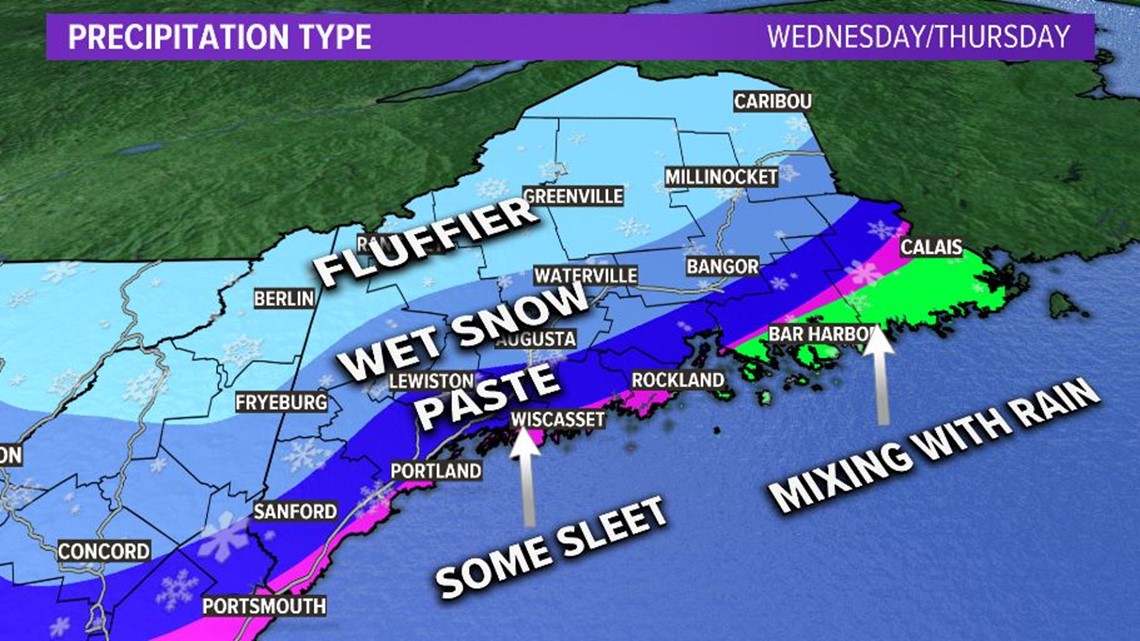 WEATHER Jess Conley Wednesday Evening Maps