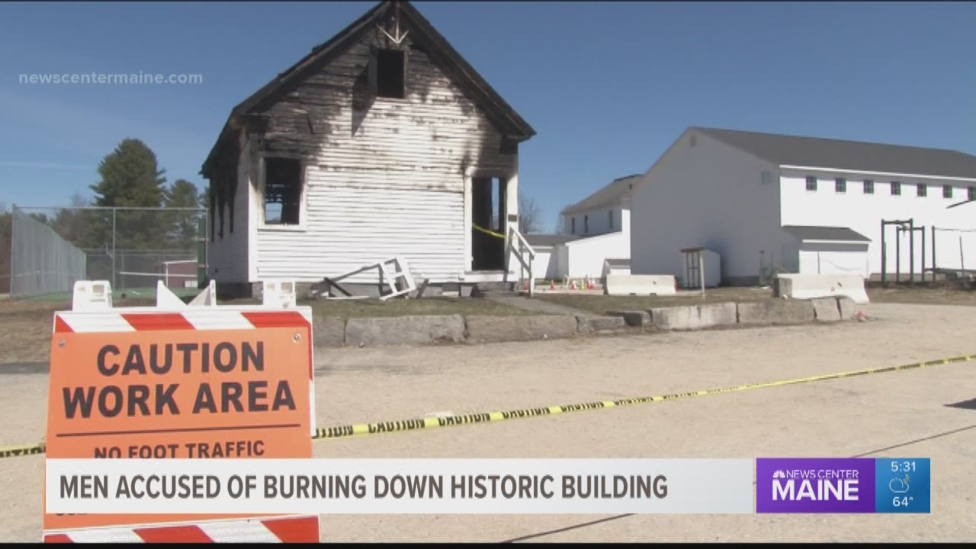 Blaze destroys Casco schoolhouse