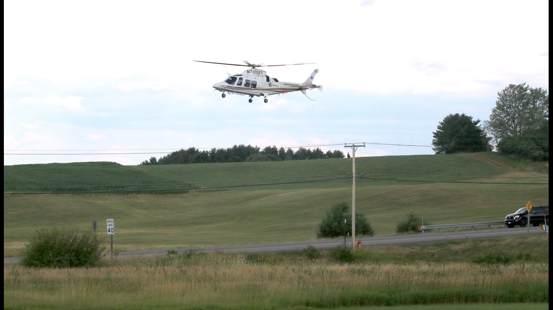 Images from Route 25 crash in Gorham