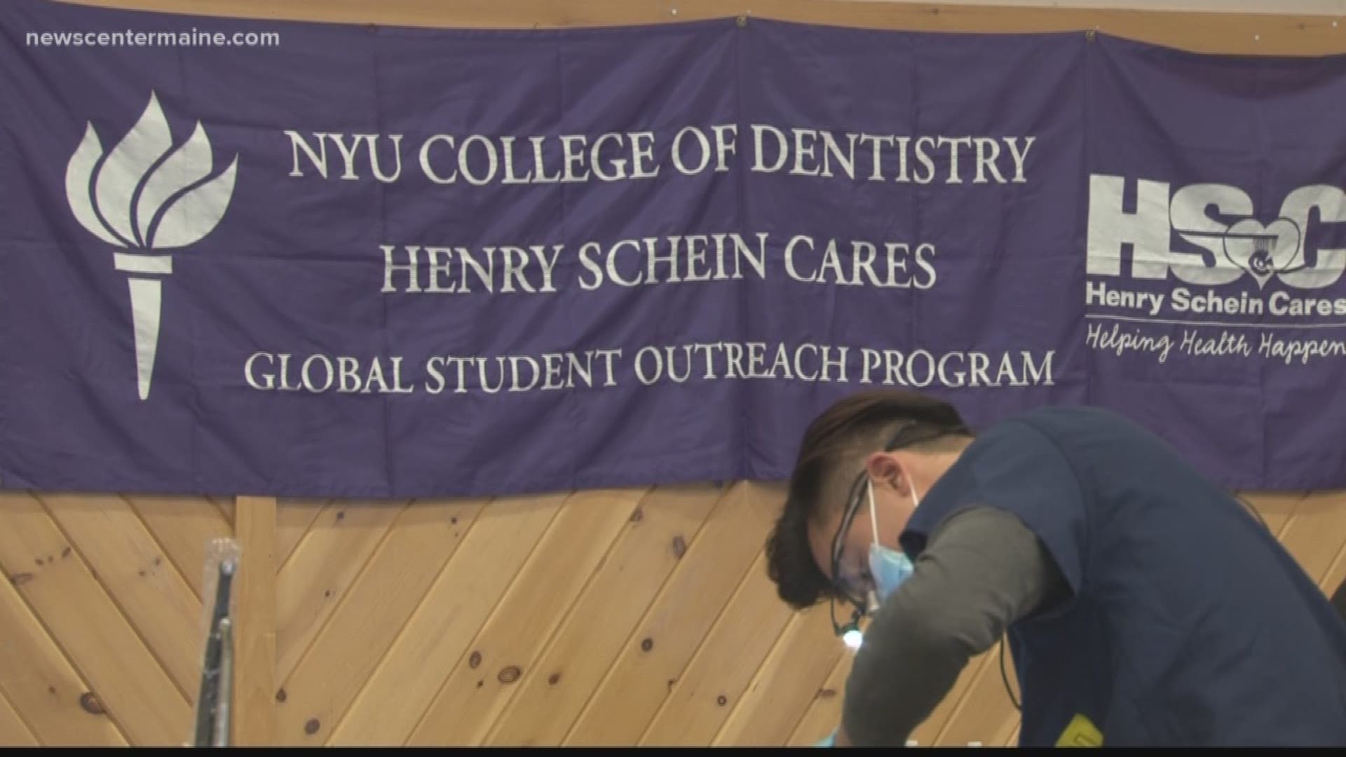 NYU College of Dentistry hosts oral health care clinic in Machias